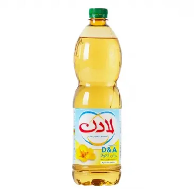 روغن کانولا حاوی امگا سه و شش 1.5 لیتری لادن